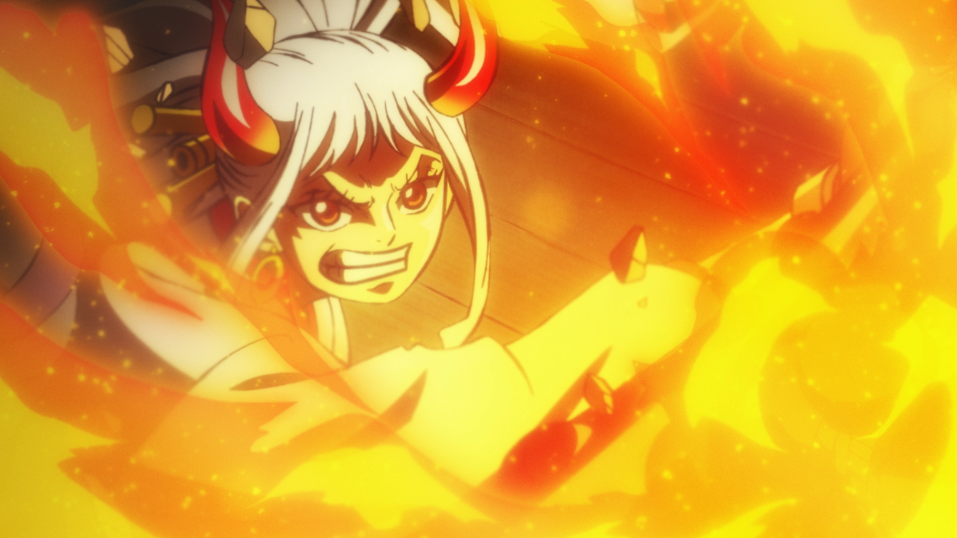 Yamato, who, according to One Piece chapter 1054 spoilers, will be part of the counterattack against the admiral who's made his way to Wano