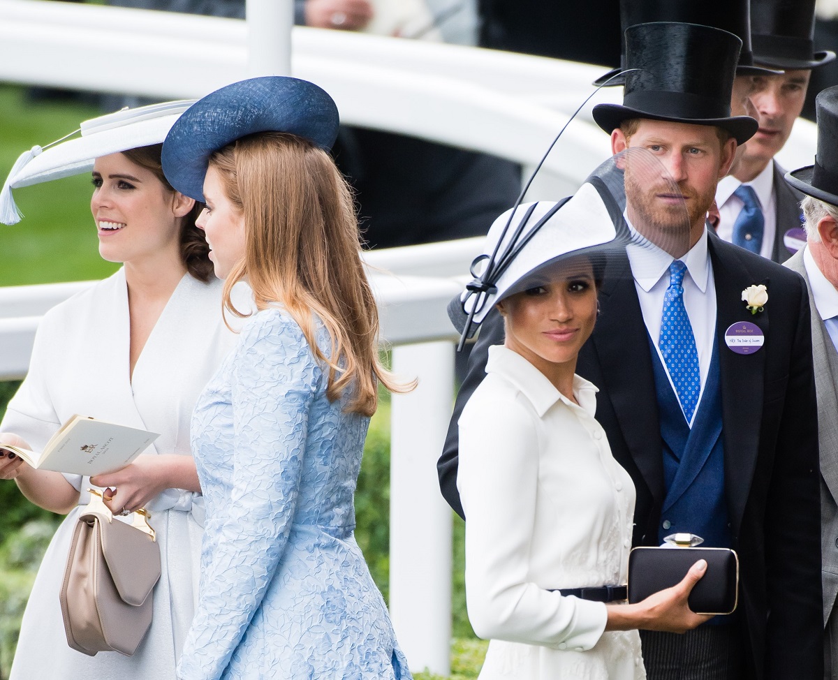 Prince Harry and Meghan Markle Shocked and in Disbelief After Princess Eugenie and Princess Beatrice Hang Out With Piers Morgan ‘Behind Their Backs’