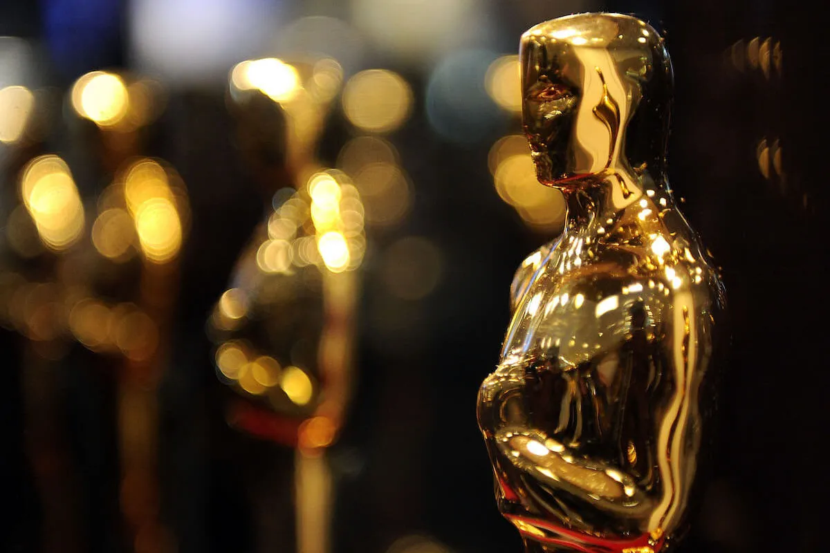 The Academy Awards, which won't feature live performances of Best Original Song nominees, Oscar statue