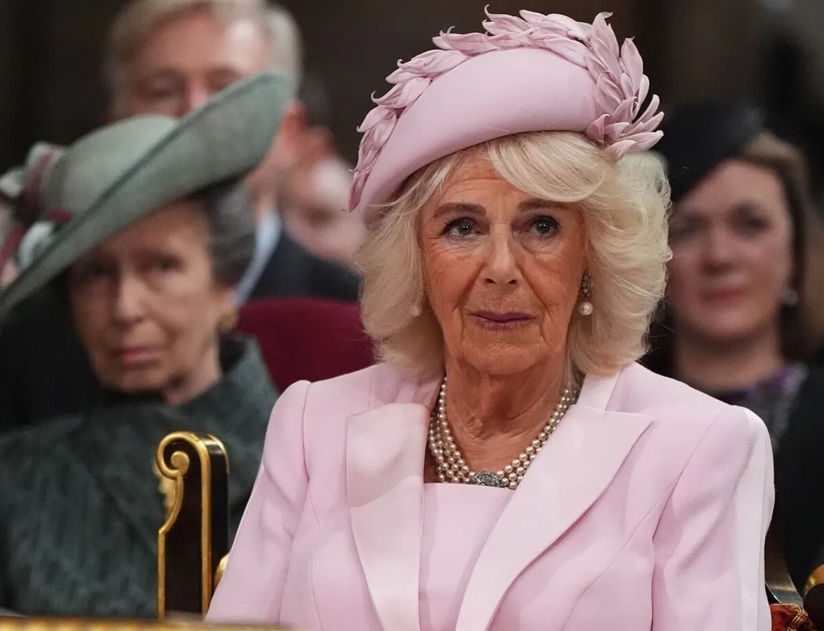 Queen Camilla attends the Commonwealth Day Service of Celebration at Westminster Abbey